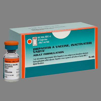 Vaqta® Hepatitis A Vaccine Adult, 19 Years of Ag .. .  .  